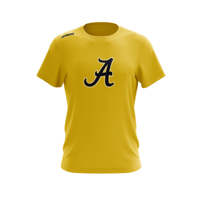 2016AAA North Jersey Avalanche Essential Yellow T-Shirt V1