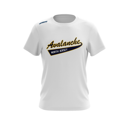 2016AAA North Jersey Avalanche Essential White T-Shirt V2