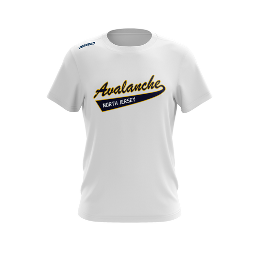 2016AAA North Jersey Avalanche Essential White T-Shirt V2