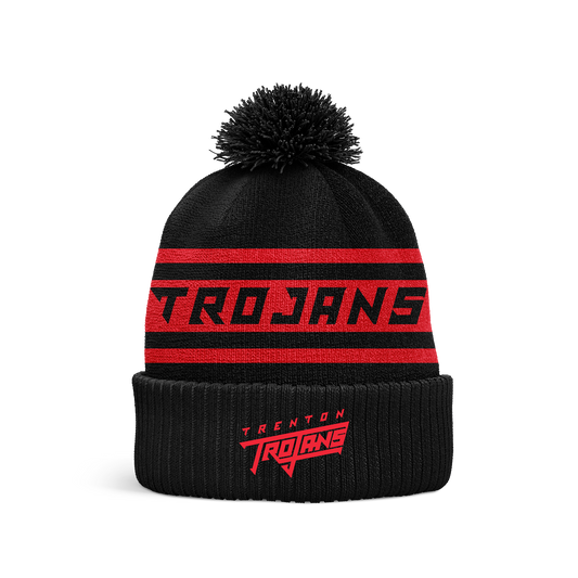 Trenton Trojans Pom Beanie / Toque