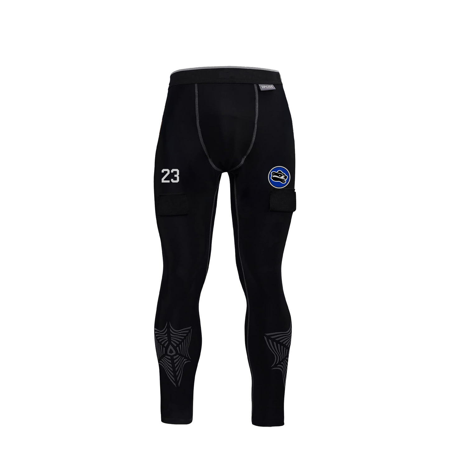 Upstate Badgers Boys Custom V Armor Protective Compression Pant