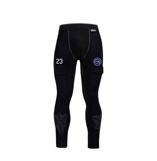 Upstate Badgers Boys Custom V Armor Protective Compression Pant