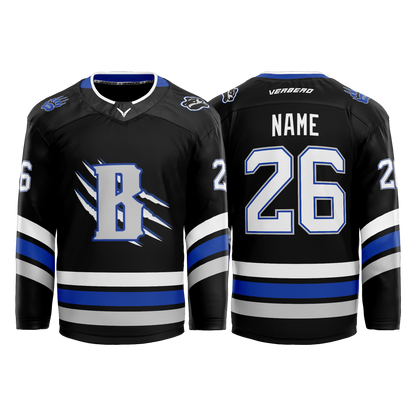 Upstate Badgers Girls Custom Sublimated Away Jersey