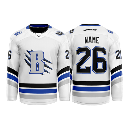 Upstate Badgers Girls Custom Sublimated Home Jersey