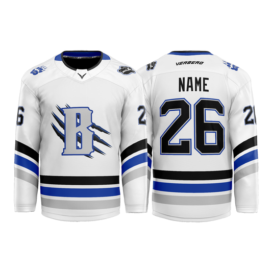 Upstate Badgers Girls Custom Sublimated Home Jersey