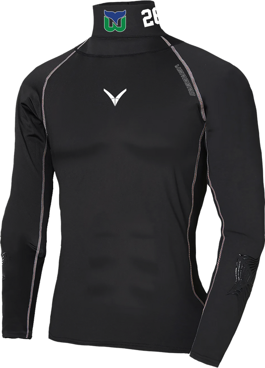 Newport Whalers Custom V Armor Protective Compression Shirt