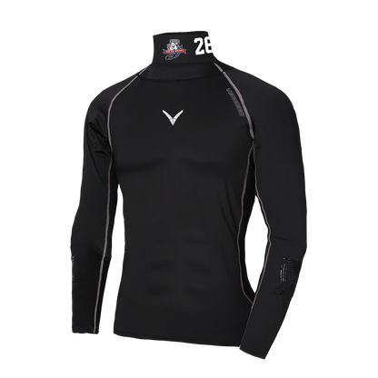 Mid-Hudson Polar Bears Custom V Armor Protective Compression Shirt