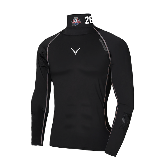 Mid-Hudson Polar Bears Custom V Armor Protective Compression Shirt