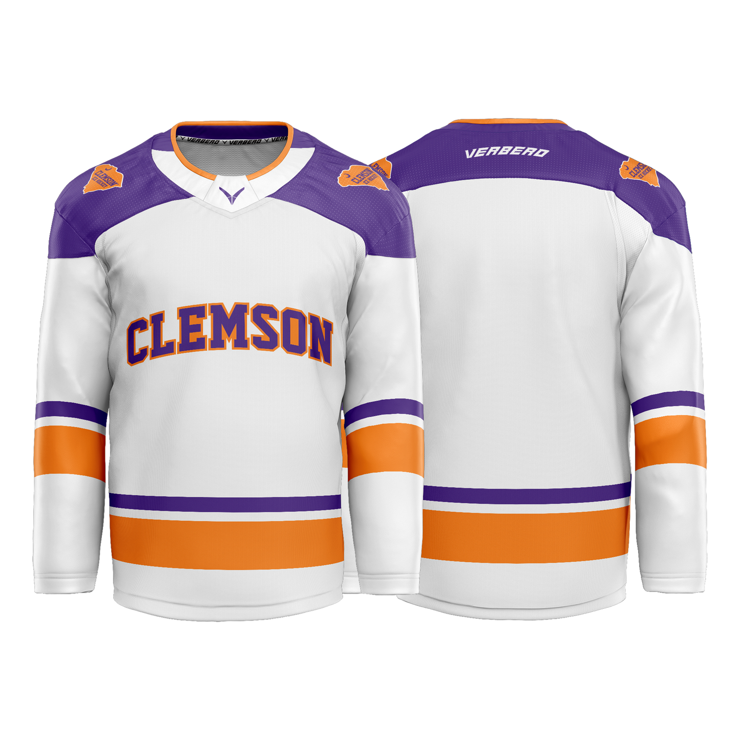 Clemson Hybrid white Jersey