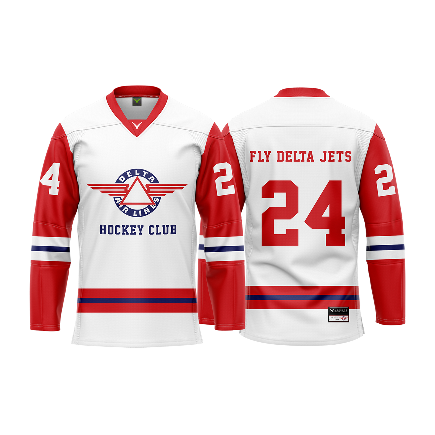 Delta Hockey Club Custom Sublimated Jersey