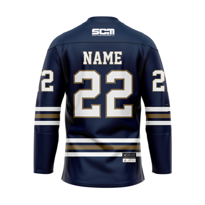 Georgia Southern Women's Blue Custom Sublimated Jersey