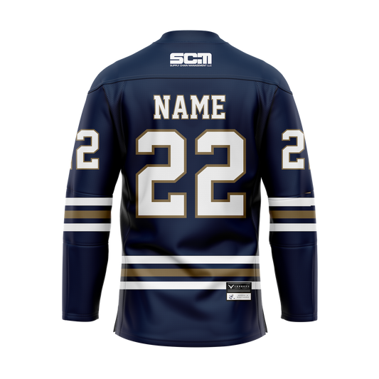 Georgia Southern Women's Blue Custom Sublimated Jersey