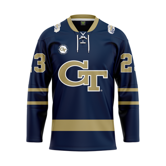 Georgia Tech Custom Sublimated Jersey