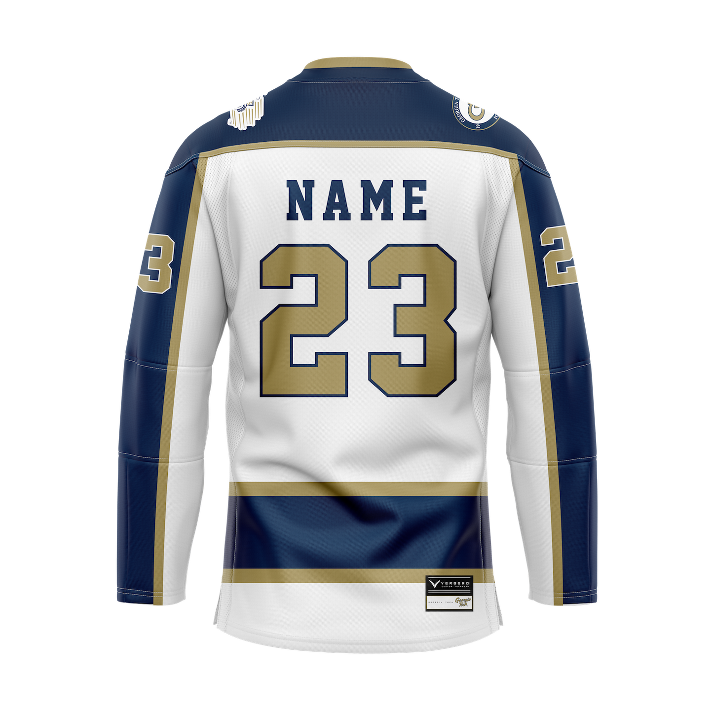 Georgia Tech Custom Sublimated Jersey