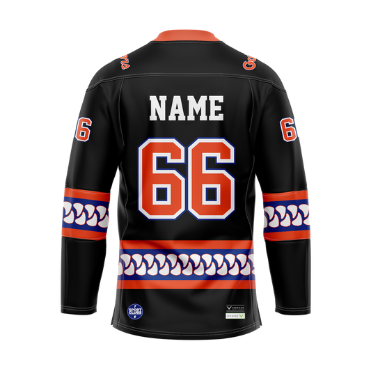 University Of Florida Black Custom Sublimated Jersey
