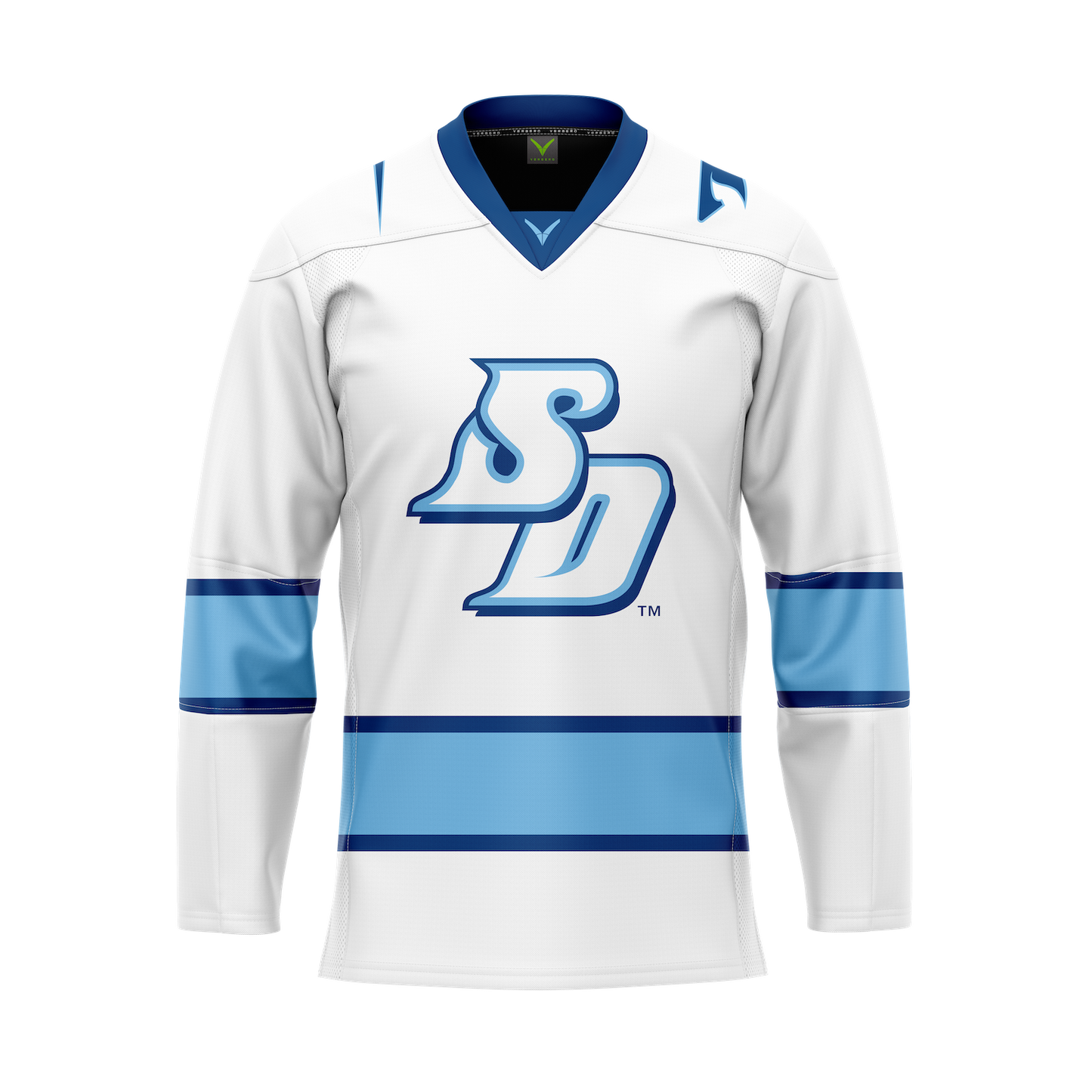 San Diego White Authentic Hockey Jersey