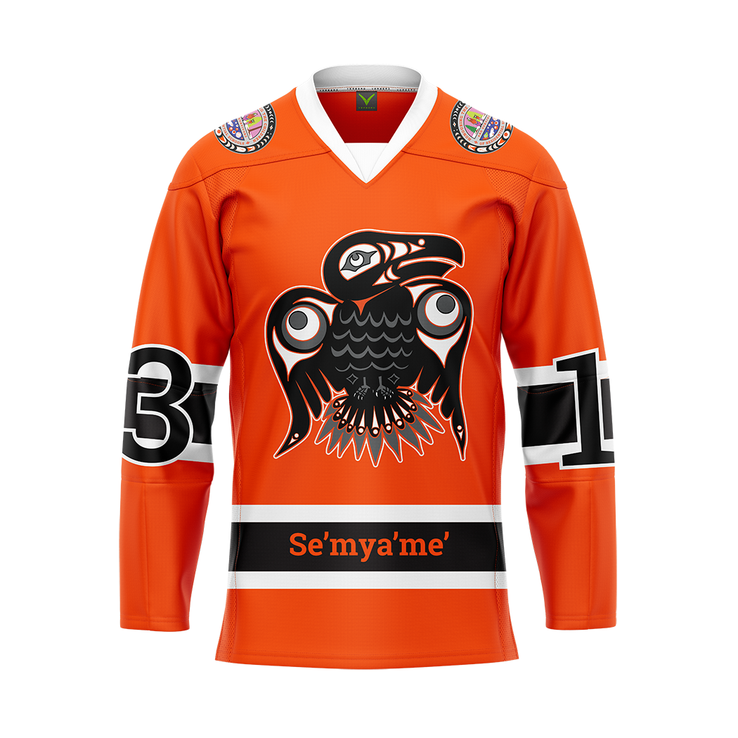 Semiahmoo Full Tackle Twill Custom Authentic Replica Jersey