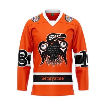 Semiahmoo Full Tackle Twill Custom Authentic Replica Jersey