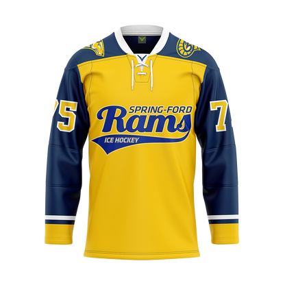 Spring-Ford Custom Authentic Replica Jersey