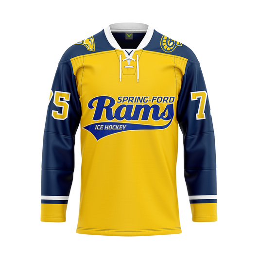 Spring-Ford Custom Authentic Replica Jersey